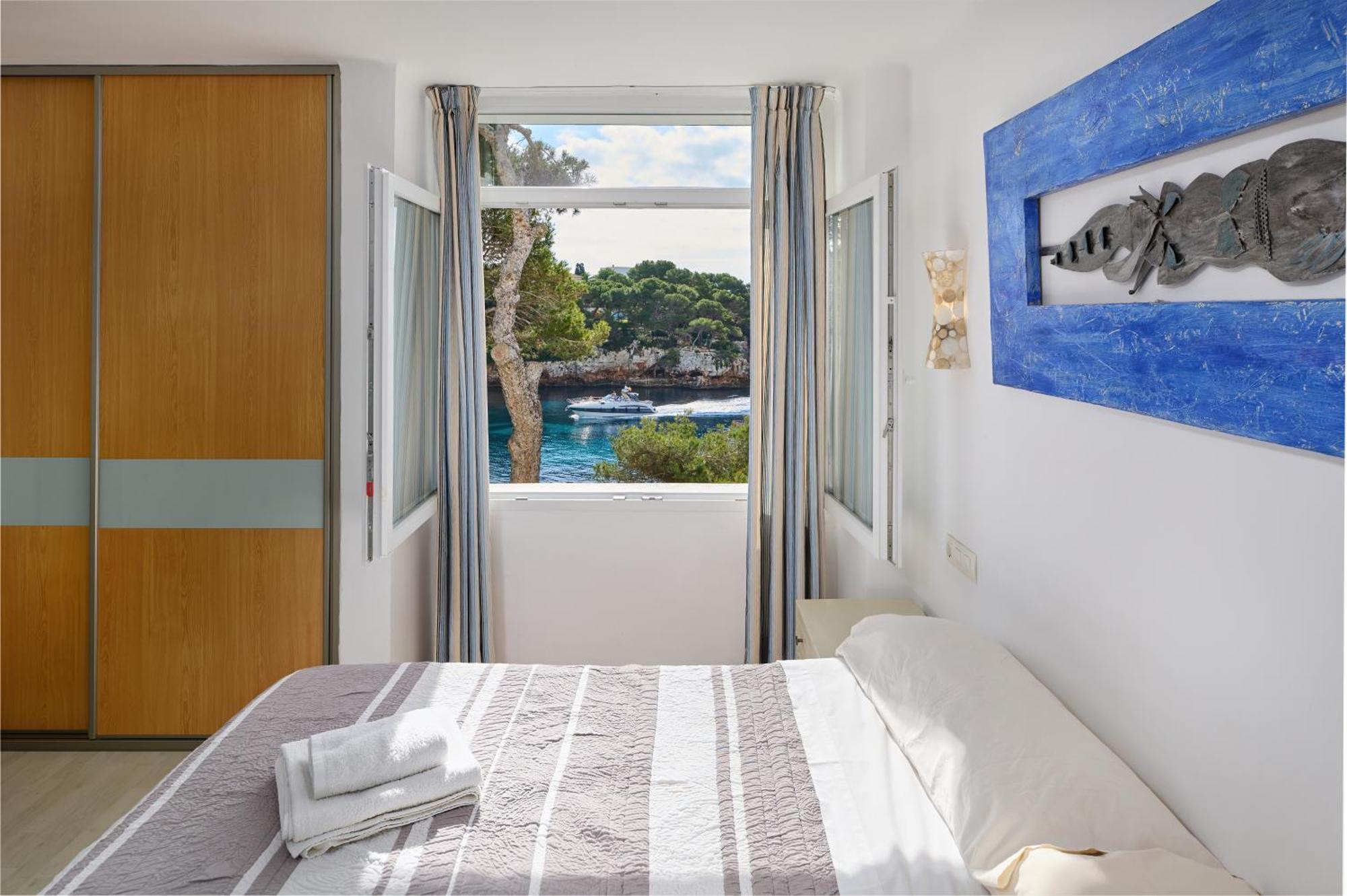 Sea Frontline Apartment 'Ernesto'. Pool. Wifi Santanyí Exteriér fotografie