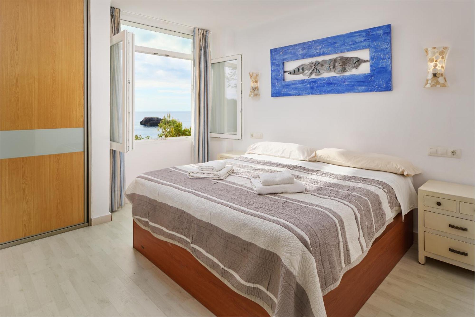 Sea Frontline Apartment 'Ernesto'. Pool. Wifi Santanyí Exteriér fotografie